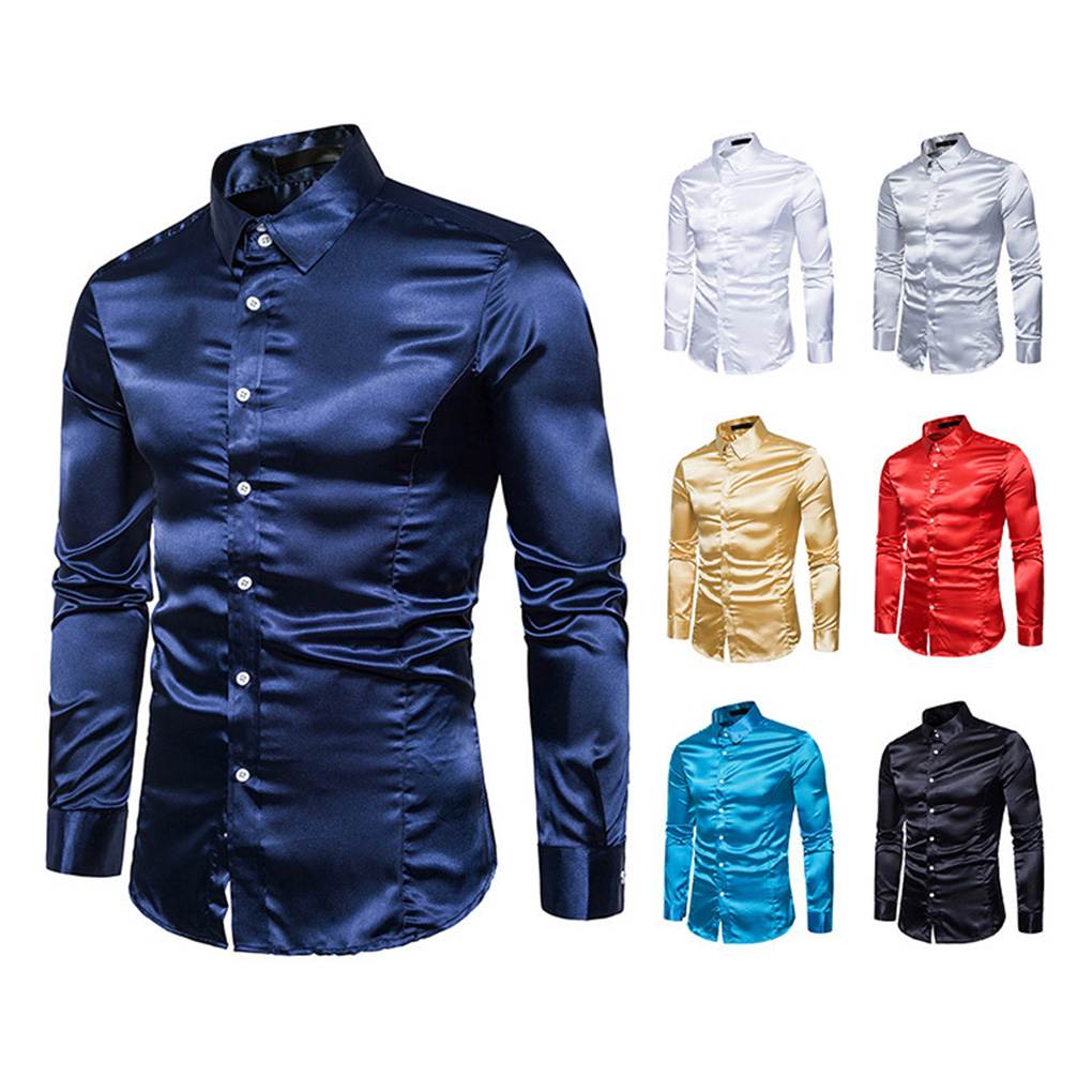 Breathable Mens Shirt Satin Sm - Mens Formal Look 리뷰 및 가격