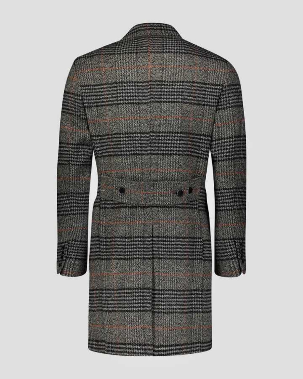 Modern Grid Woolen Blend Men O - Men'S Formal Wear In Winter 리뷰 및 가격