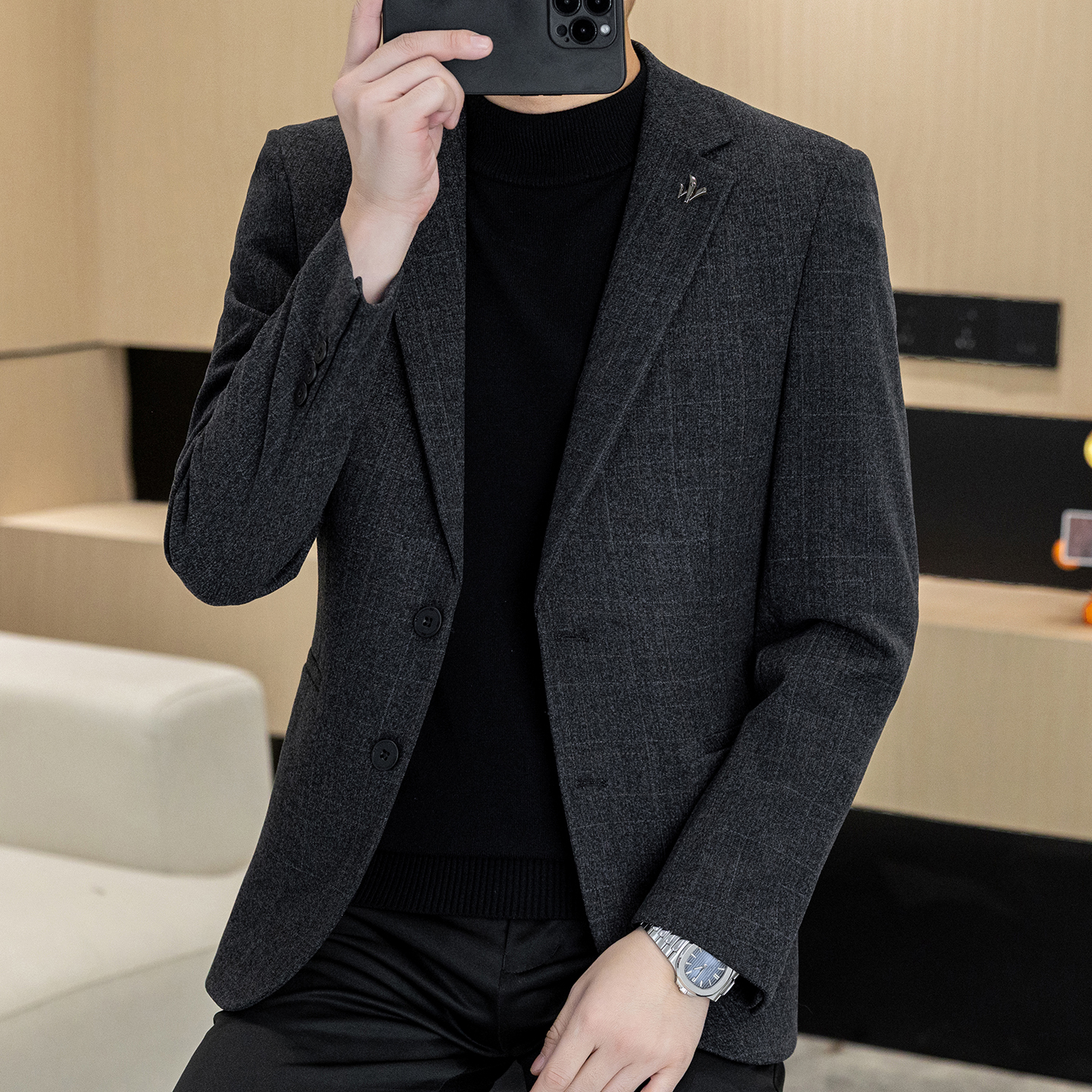 Autumn and winter new men's su - Men'S Formal Wear In Winter 리뷰 및 가격