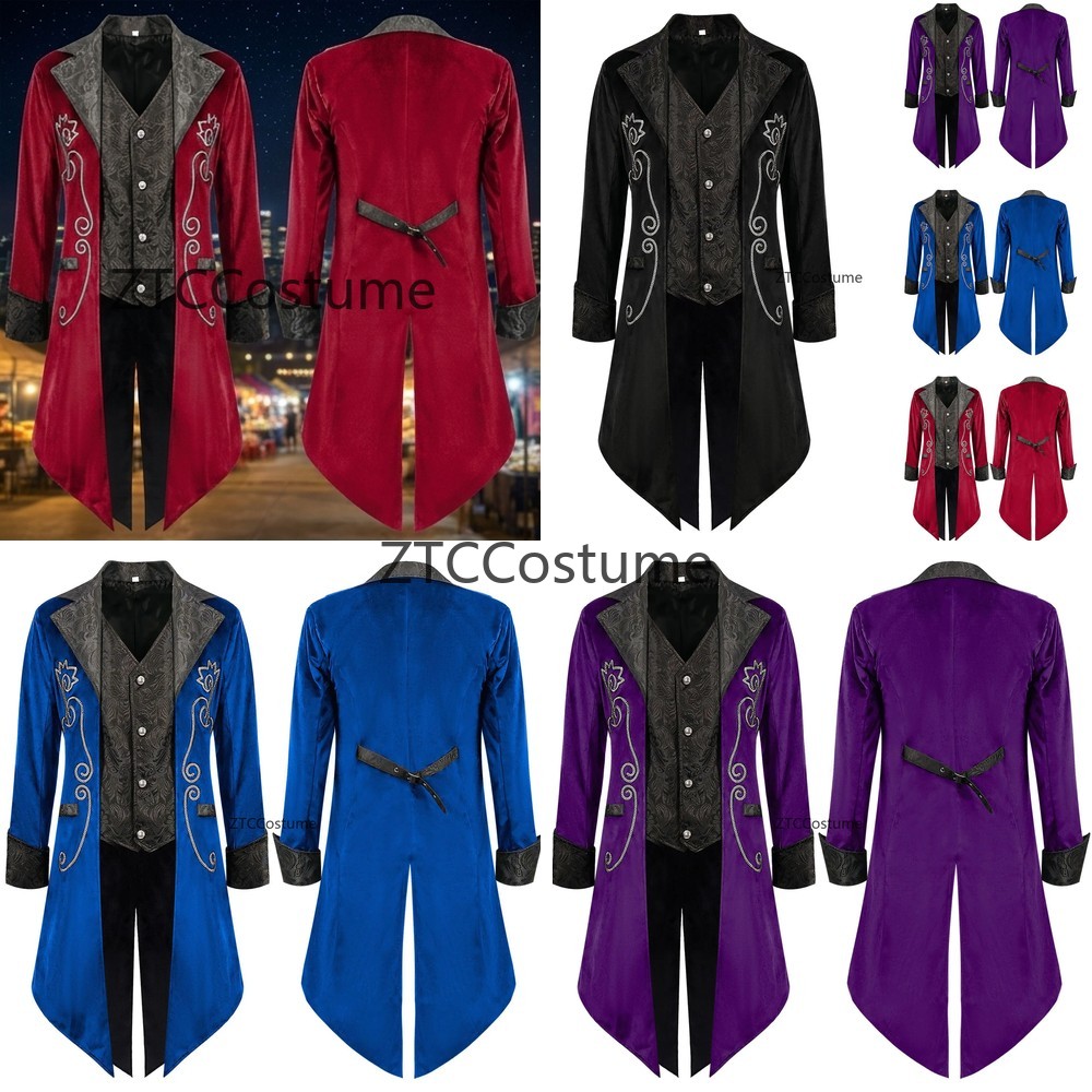 Steampunk Victorian Tailcoat M - Men'S Medieval Formal Wear 리뷰 및 가격