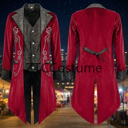 Steampunk Victorian Tailcoat M - Men'S Medieval Formal Wear 리뷰 및 가격