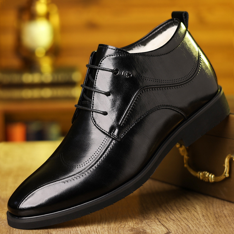 Men's Winter Leather Shoes Vel - Men'S Formal Wear In Winter 리뷰 및 가격