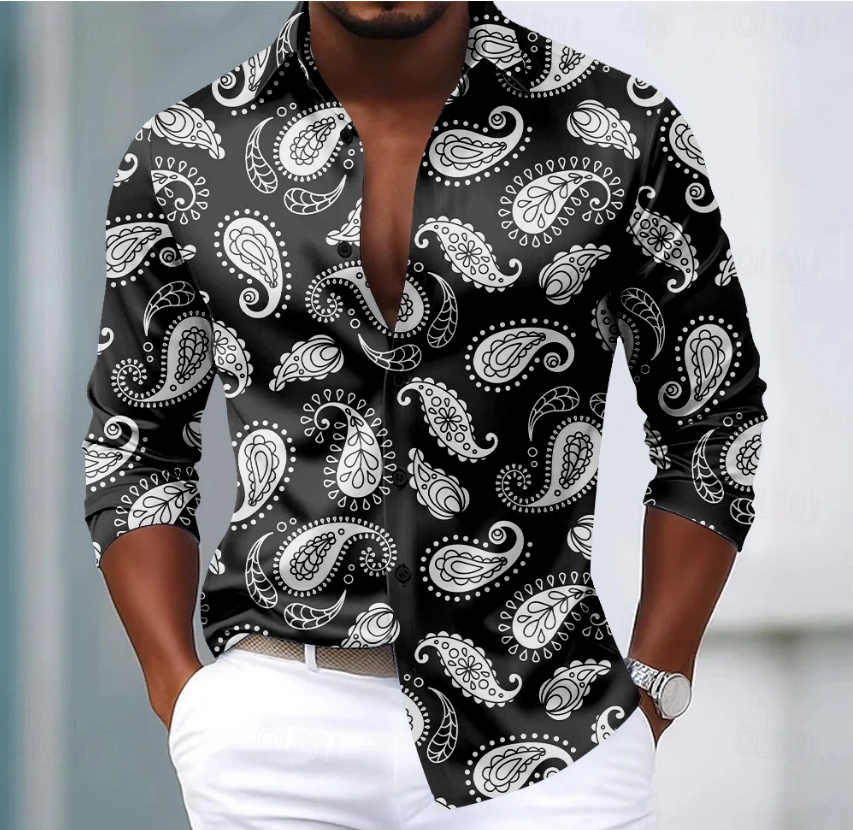 Men's Paisley Floral Print Eth - Men'S Formal Ethnic Wear 리뷰 및 가격