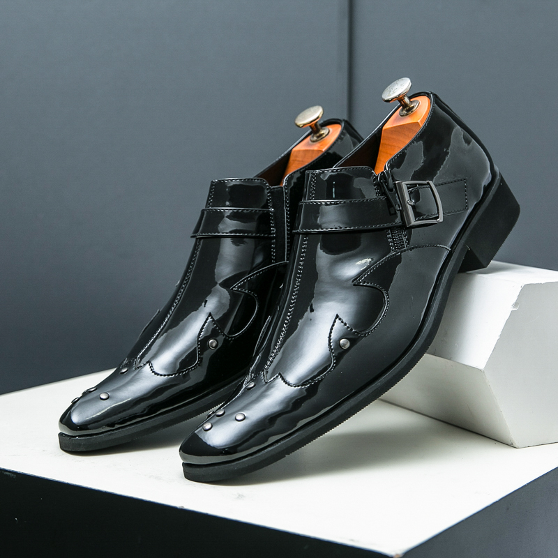 38-46 Men Business Brogue Shoe - Men Formal Wear Purple 리뷰 및 가격
