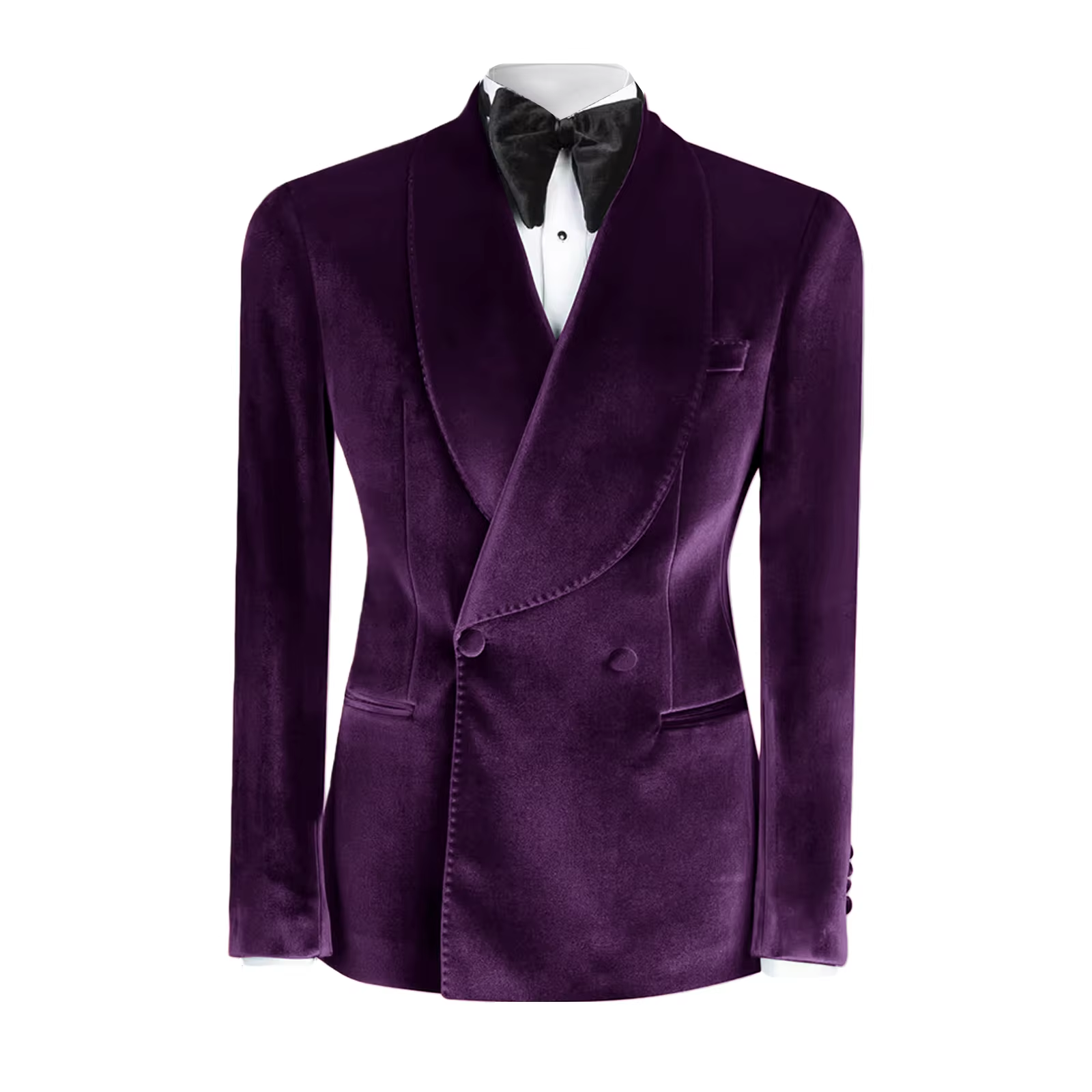Velvet Men's Suits Blazer Doub - Elegant Formal Men'S Wear 리뷰 및 가격