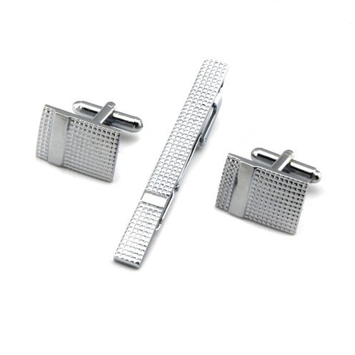A Set Men's Tie Clip Cufflinks - Mens Formal Look 리뷰 및 가격