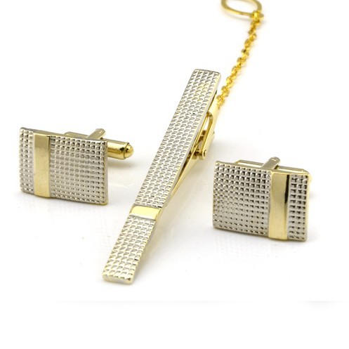 A Set Men's Tie Clip Cufflinks - Mens Formal Look 리뷰 및 가격
