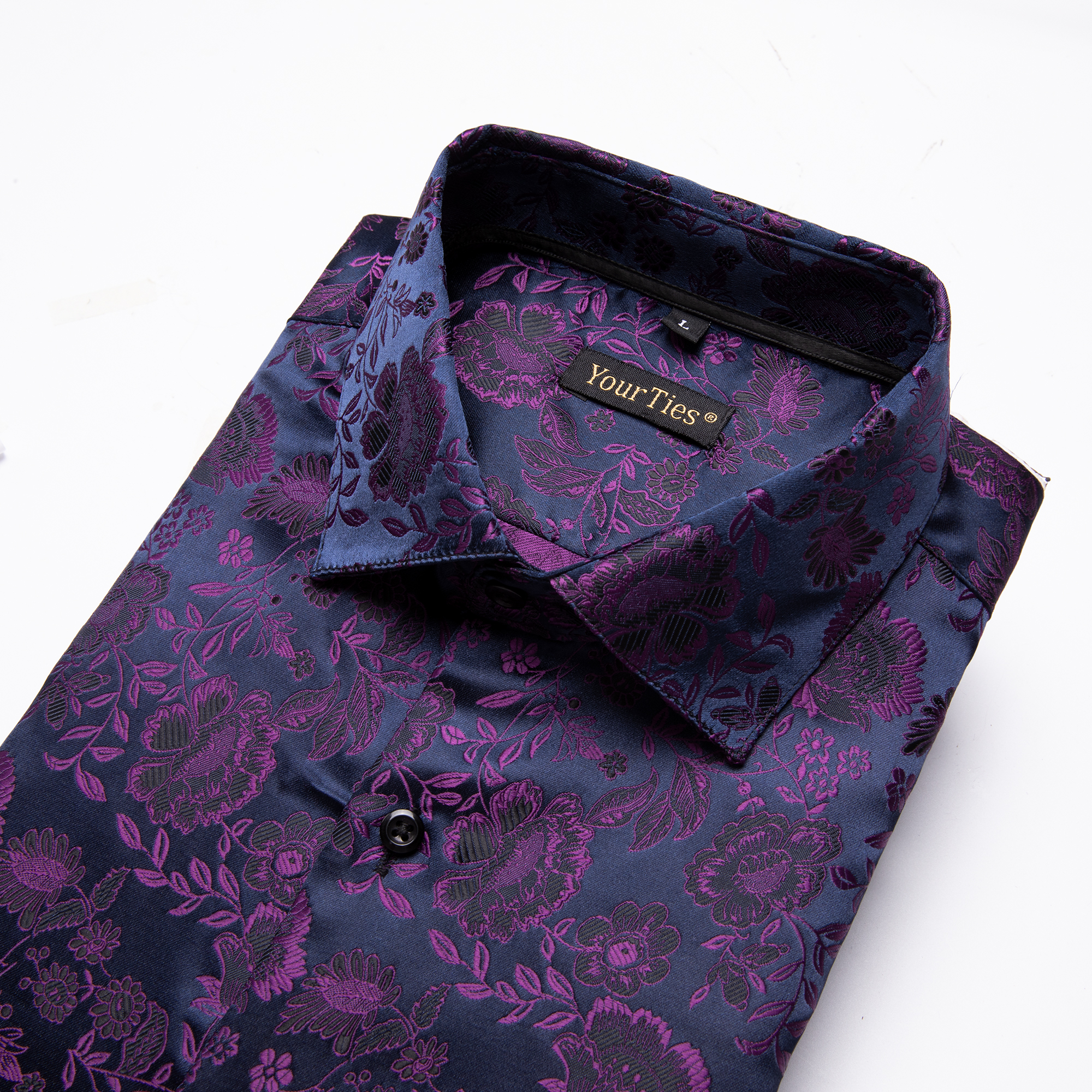 Men's Floral Dress Shirt with  - Mens Formal Look 리뷰 및 가격